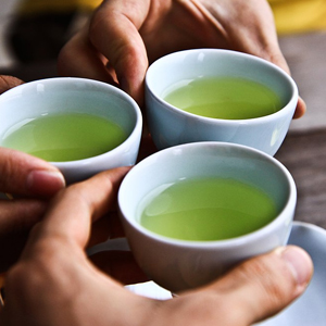 HIS Travel Japan Tokyo Green Tea Teacup