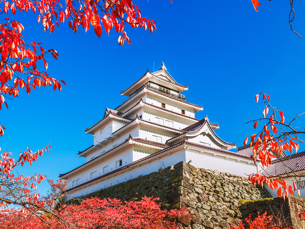 Tsuruga Castle Autumn